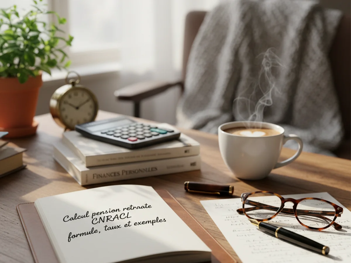 Calcul pension retraite CNRACL : formule, taux et exemples