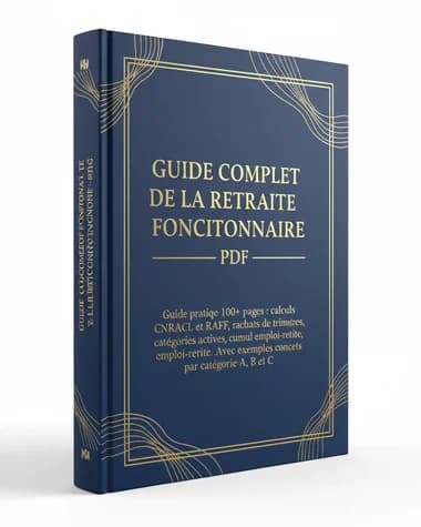 Guide Complet Retraite Fonctionnaire — PDF 2026, calculs CNRACL et RAFP